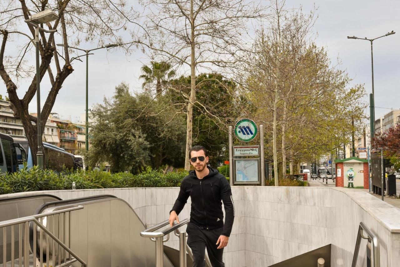 Athens Stylish Next To Acropolis, Metro Stop Fix Exterior photo